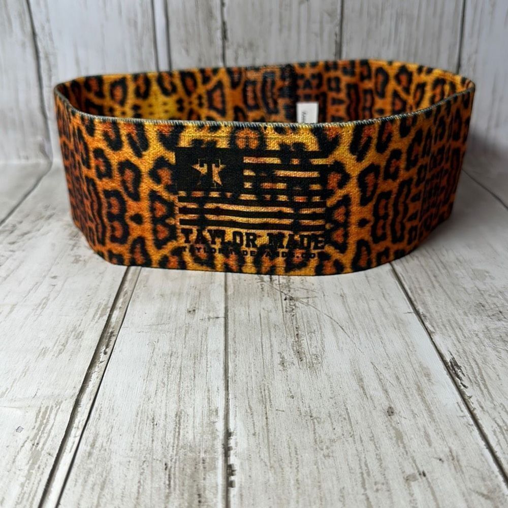 Taylor Made Resistance Band‎ Heavy Cheetah Print